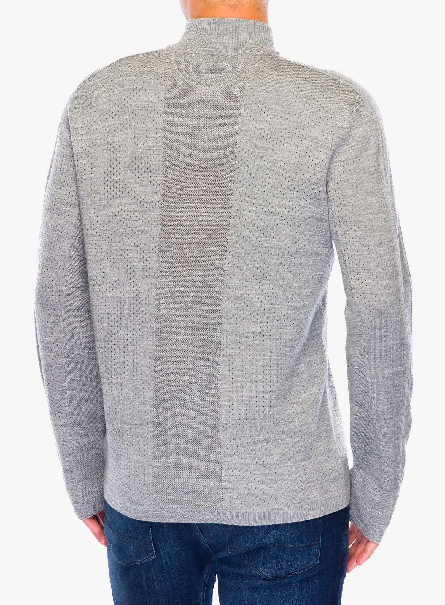 Džemperis Icebreaker Anniversary Original LS Half Zip - metro hthr