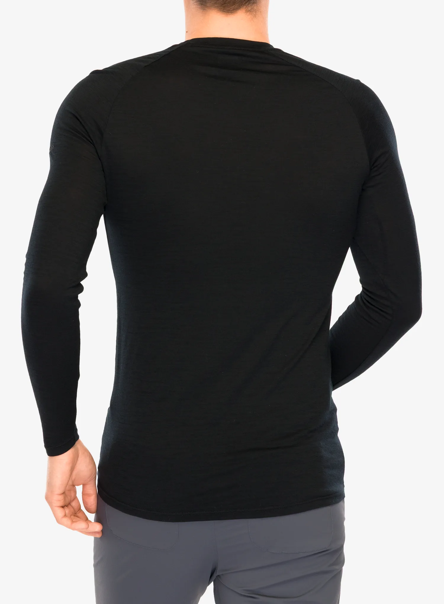 Džemperis Inov-8 Merino Long Sleeve T-Shirt - black