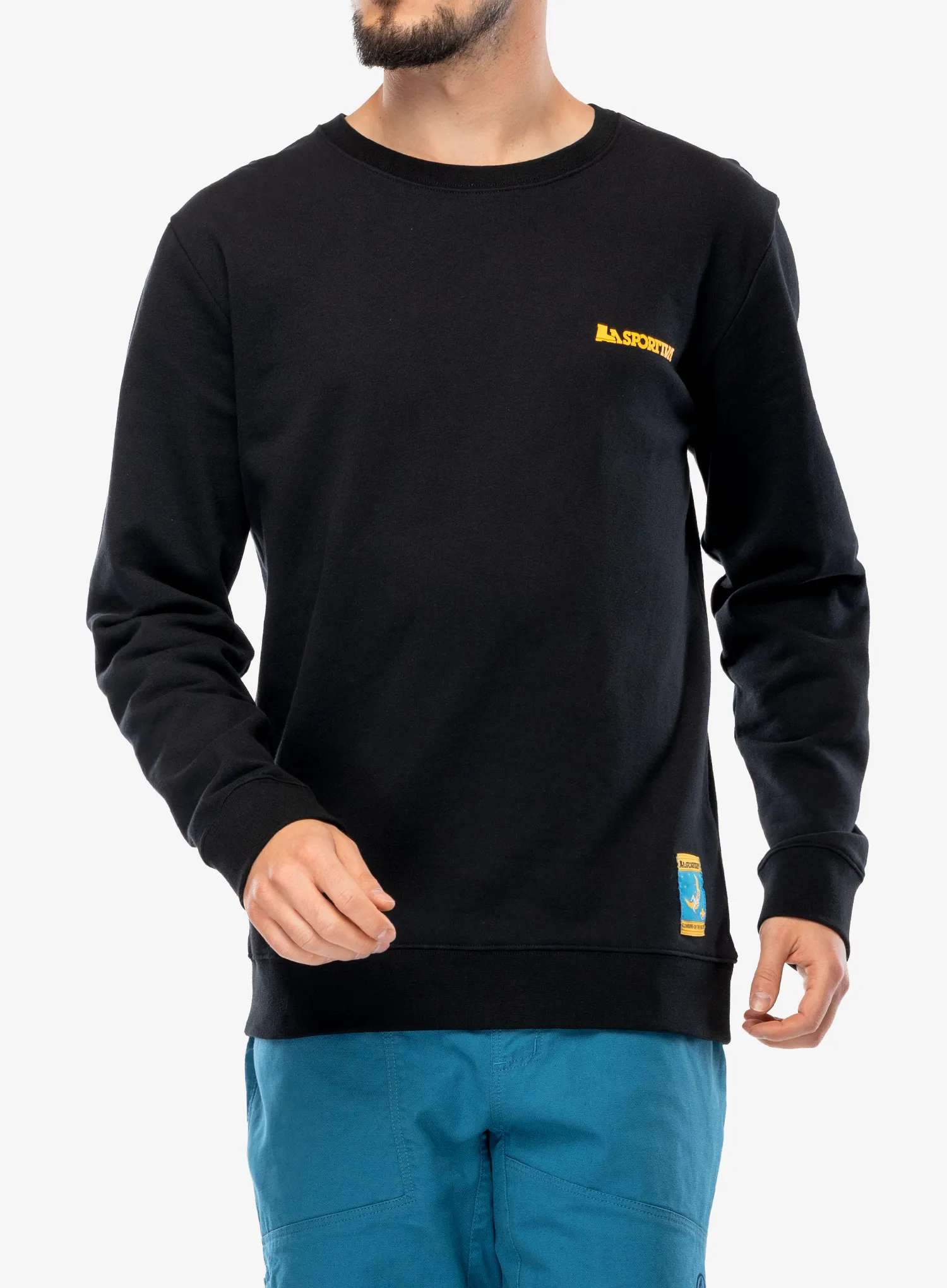 LaSportivaClimbingontheMoonSweatshirtblackyellow8058428288823a.webp