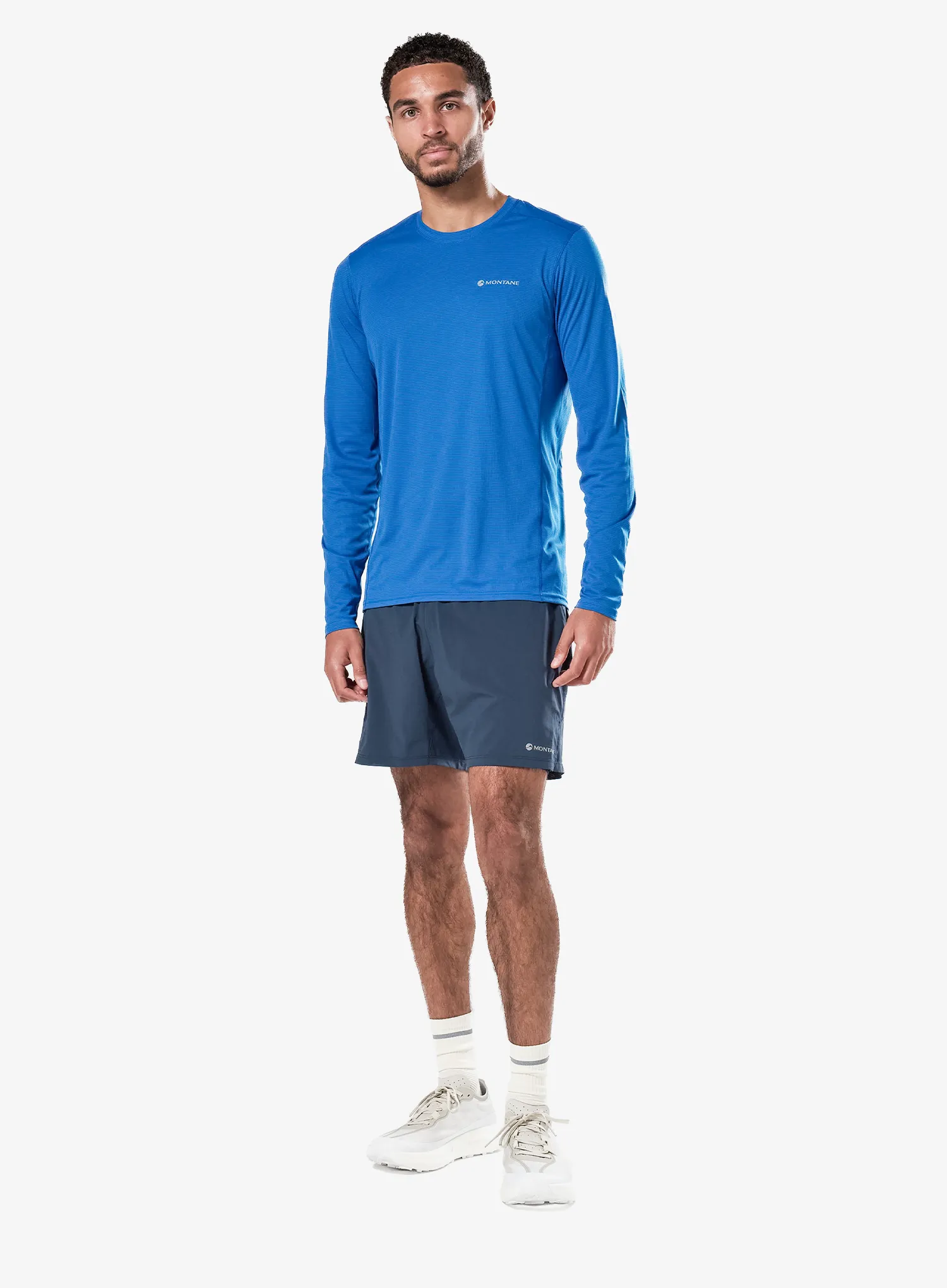 Džemperis Montane Dart Nano Long Sleeve T-Shirt - neptune blue