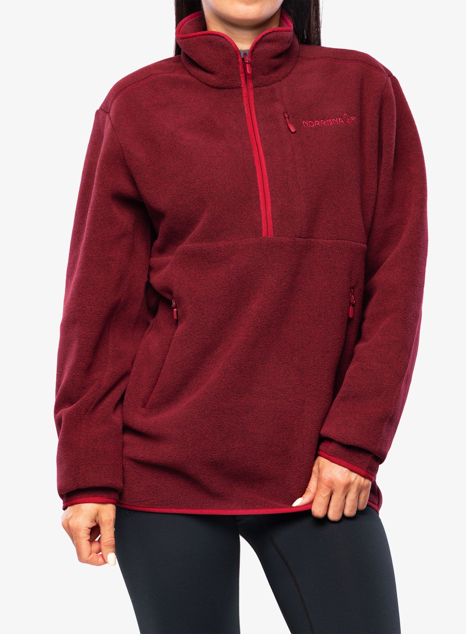 Džemperis Norrona Norrøna Warm2 Halfzip - rhubarb melange