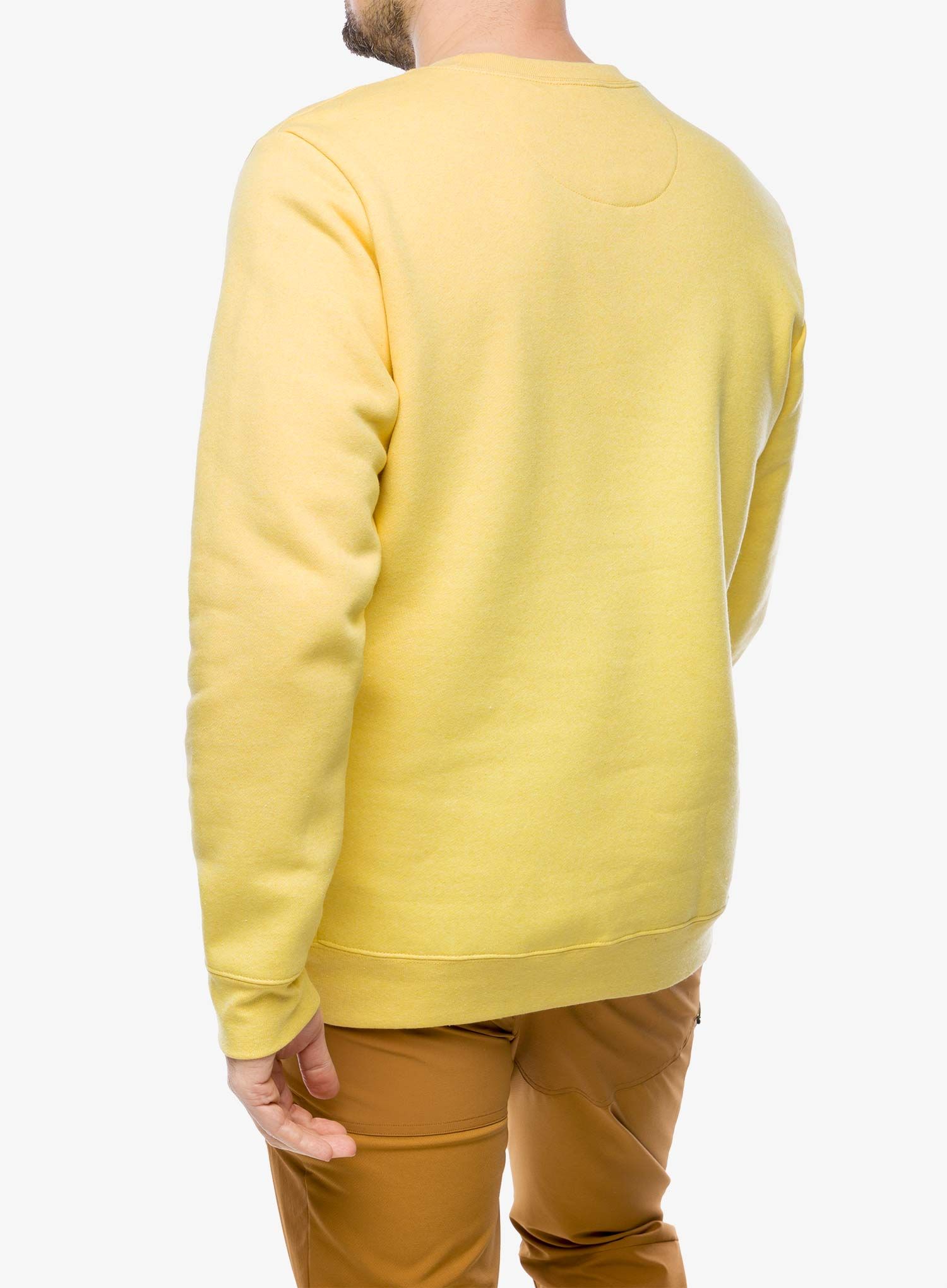 Džemperis Patagonia Fitz Roy Icon Uprisal Crew Sweatshirt - milled yellow