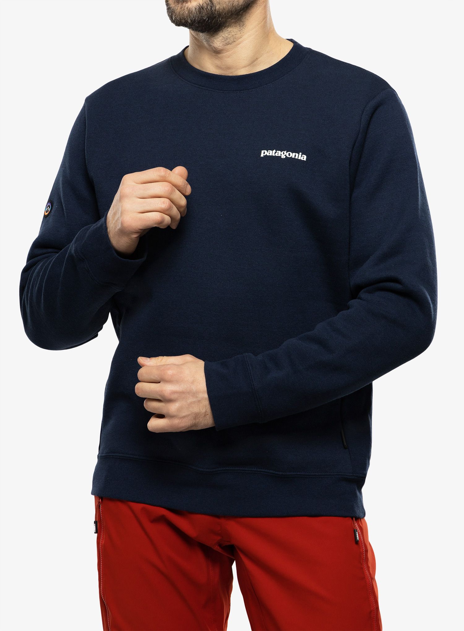 Džemperis Patagonia Fitz Roy Icon Uprisal Crew Sweatshirt - new navy