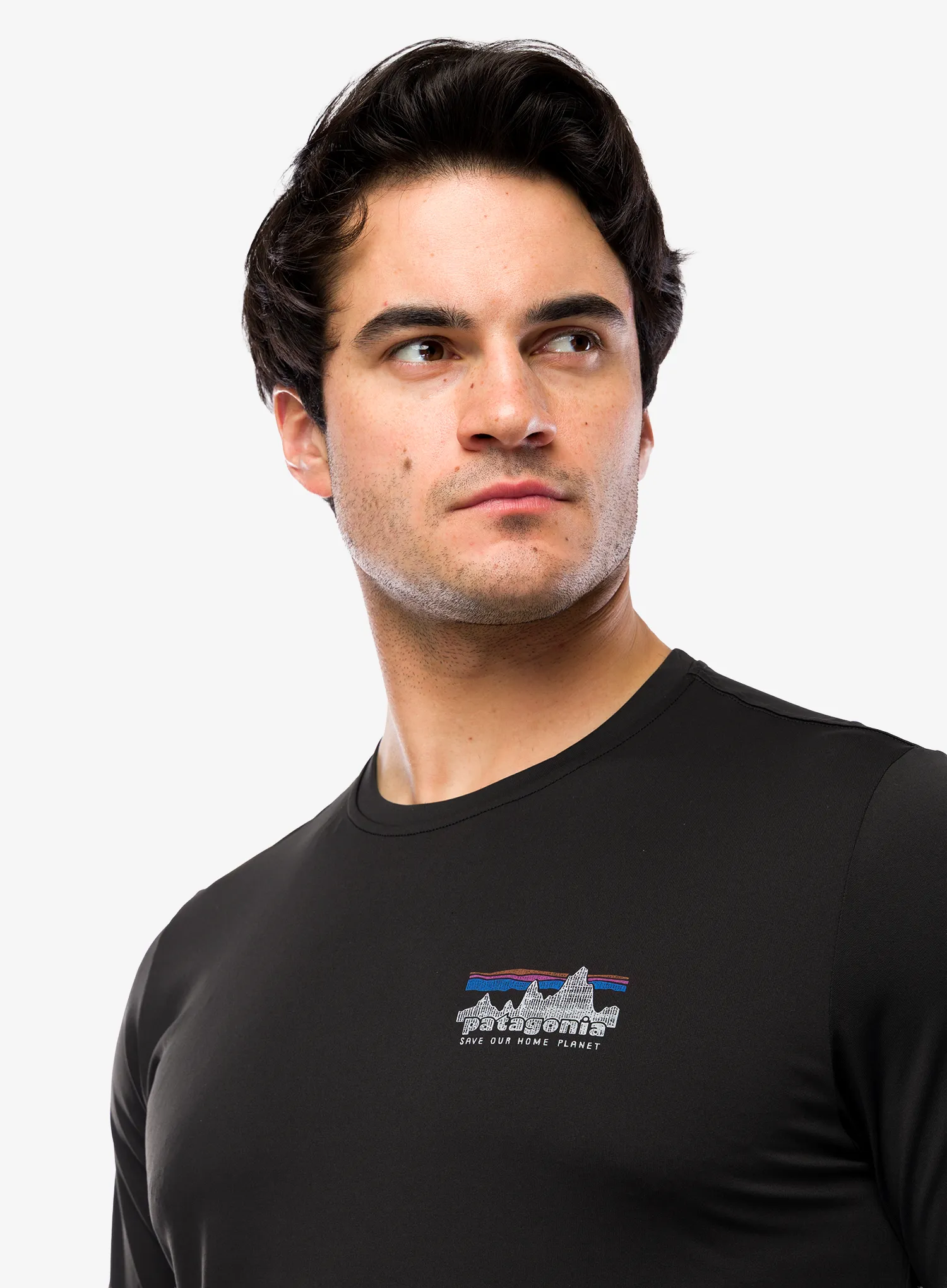 Džemperis Patagonia L/S Cap Cool Daily Shirt 73 Skyline - black