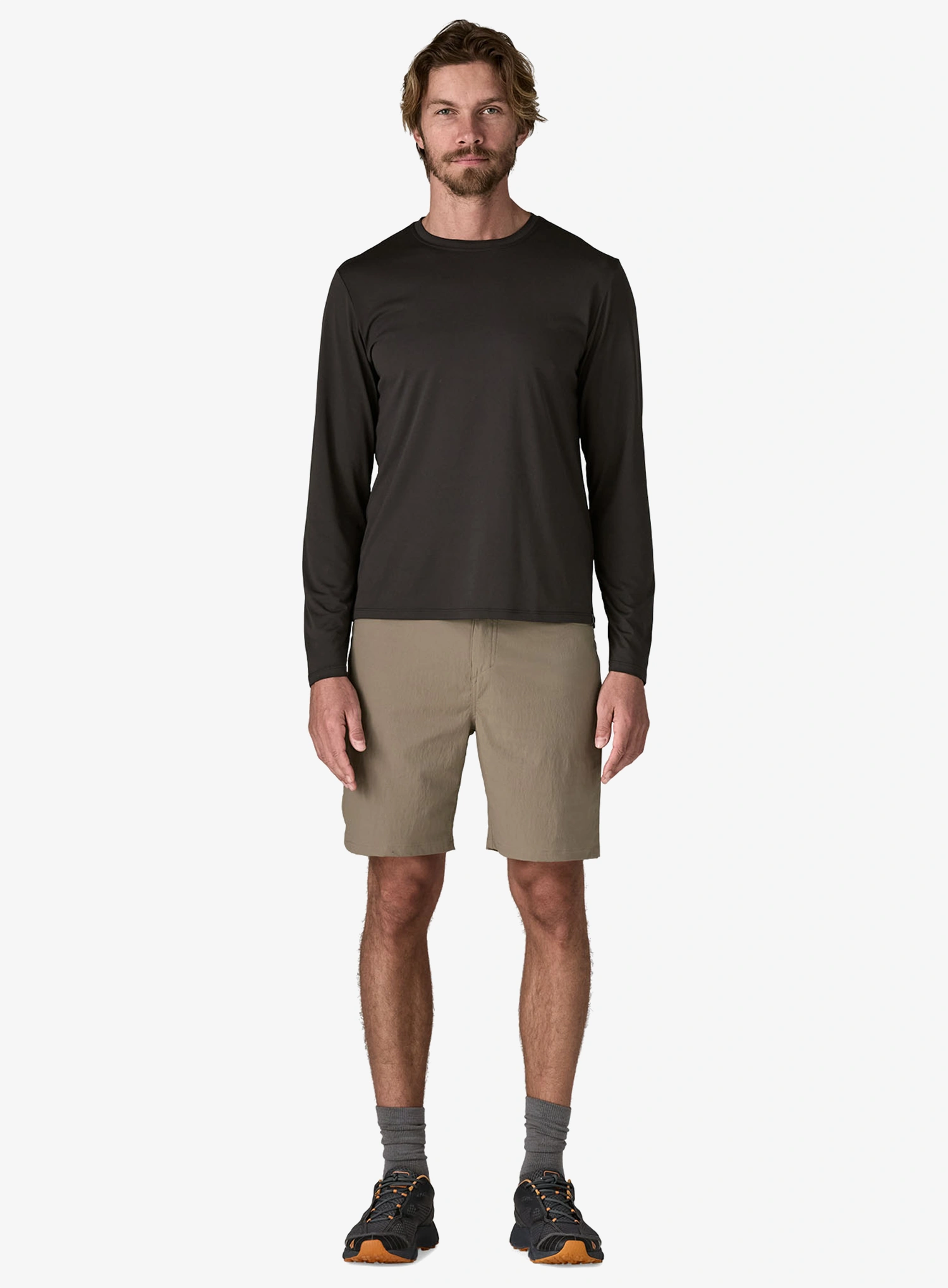 Džemperis Patagonia L/S Cap Cool Daily Shirt - black