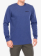 Džemperis Patagonia L/S P-6 Logo Responsibili-Tee - p-6 outline/current blue