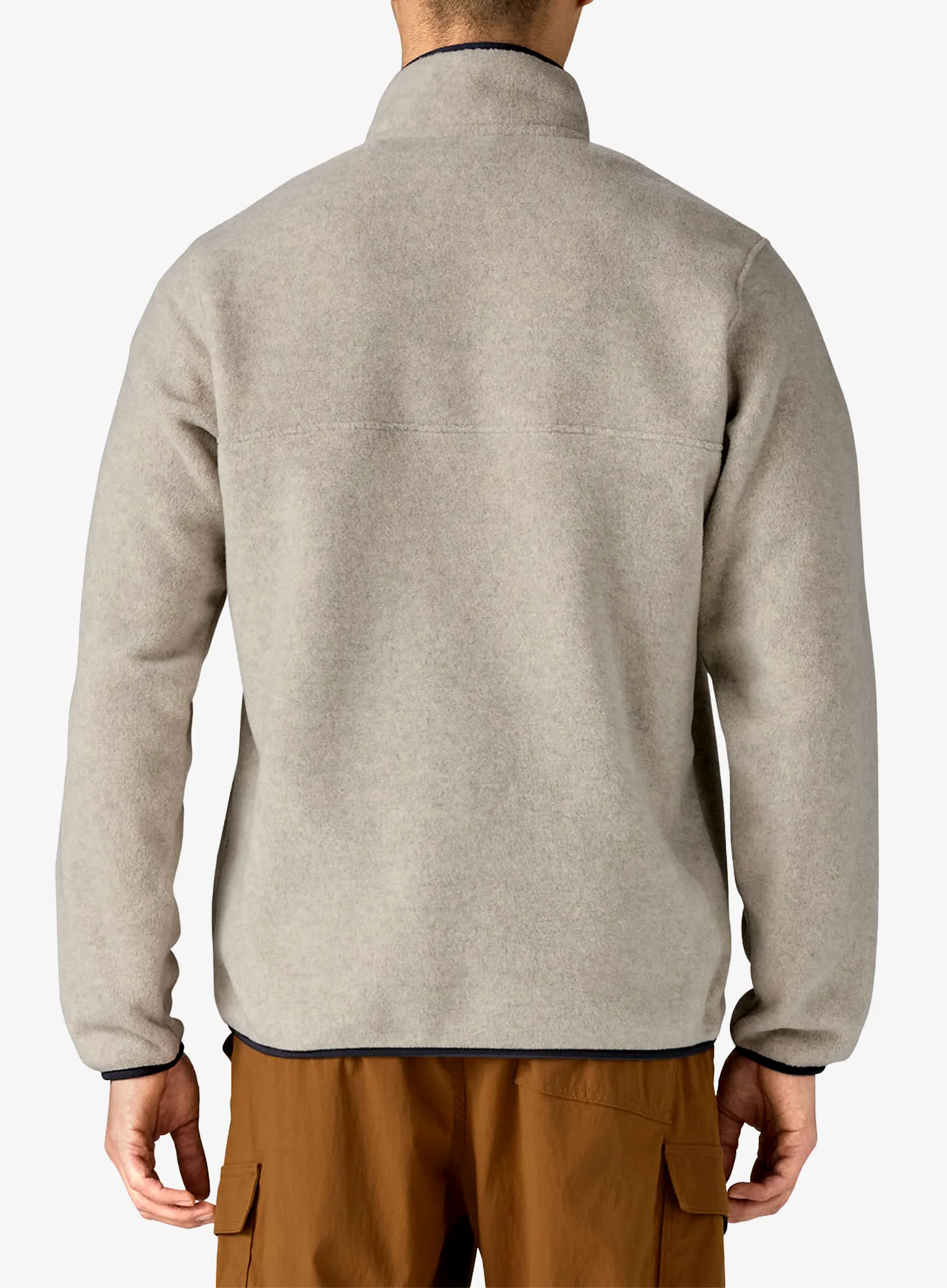 Džemperis Patagonia Lightweight Synch Snap-T Pullover - oatmeal heather/smolder blue