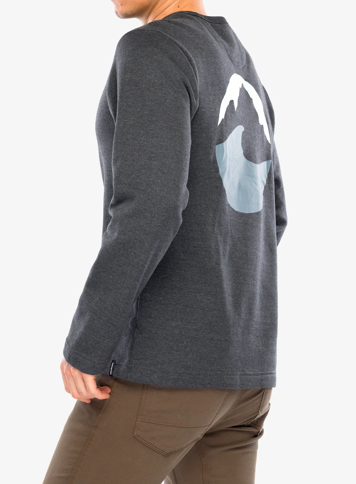 Džemperis Patagonia LW Applied Imagination Wildrise Crew - ink black