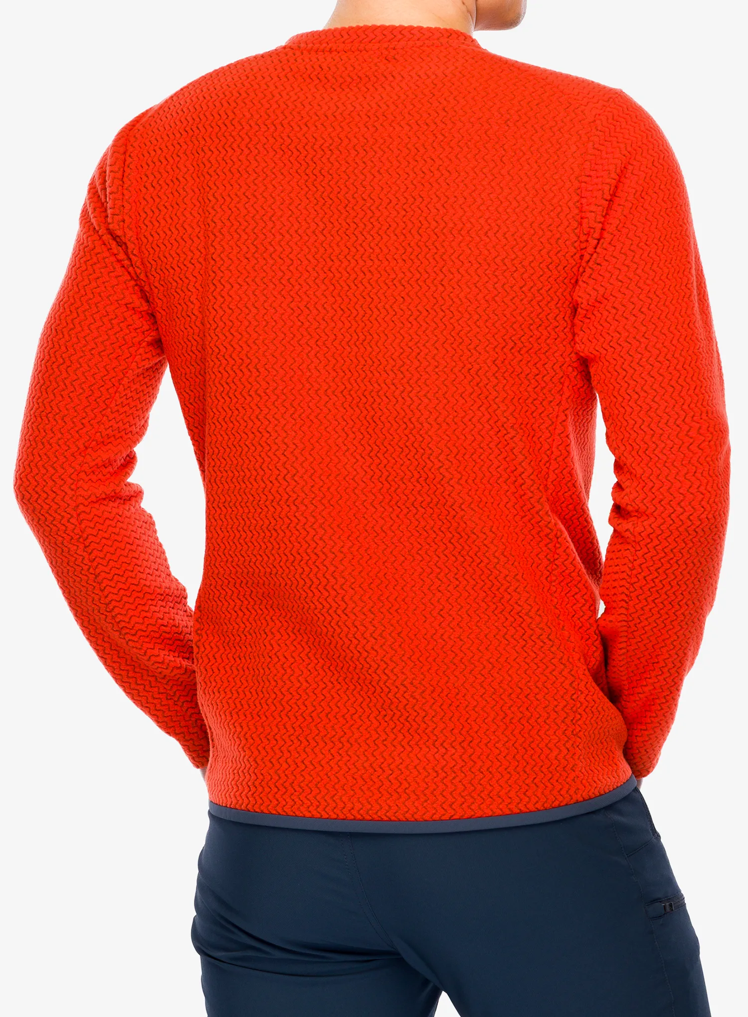 Džemperis Patagonia R1 Air Crew - pollinator orange