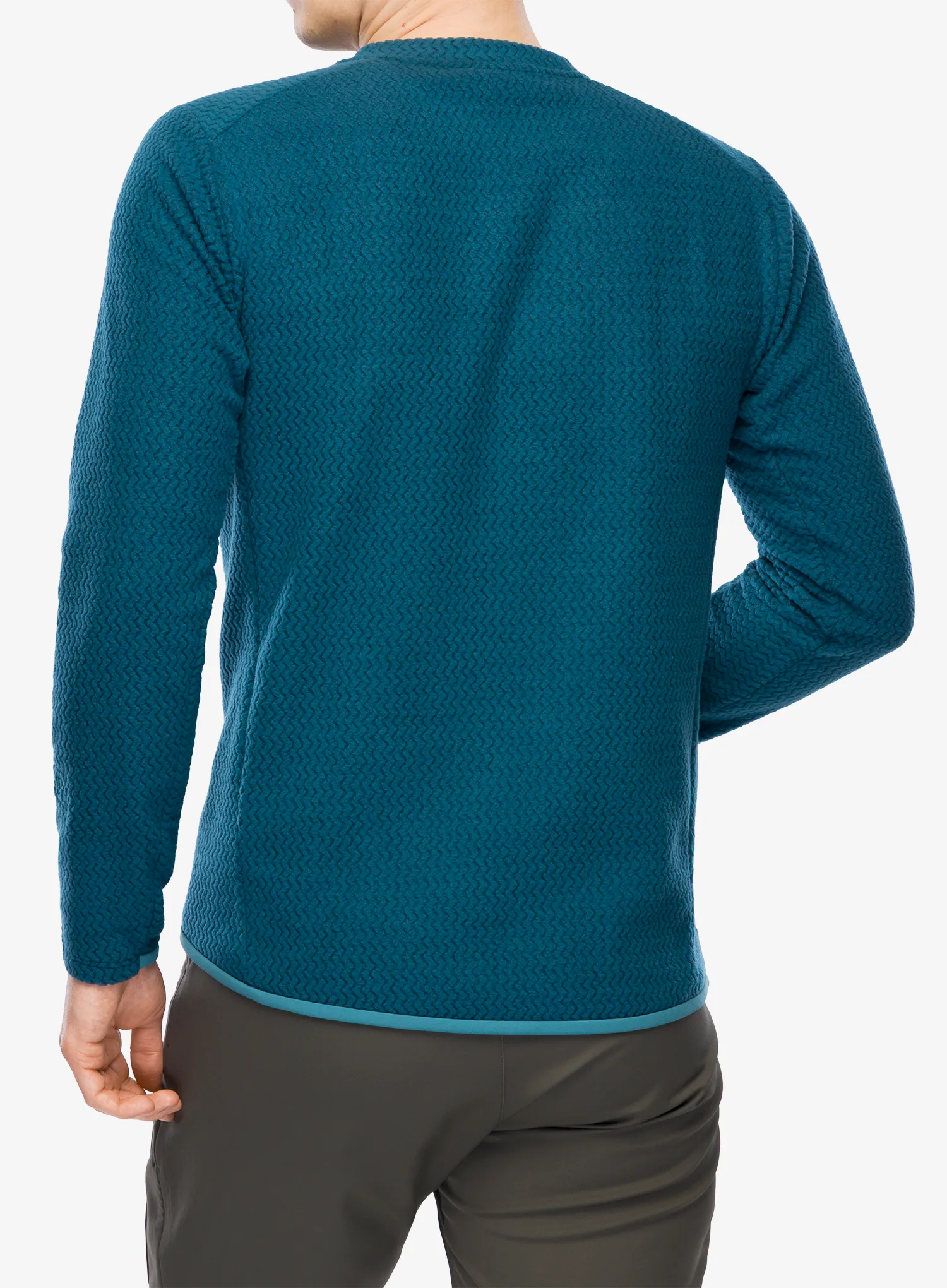Džemperis Patagonia R1 Air Crew - tidal teal