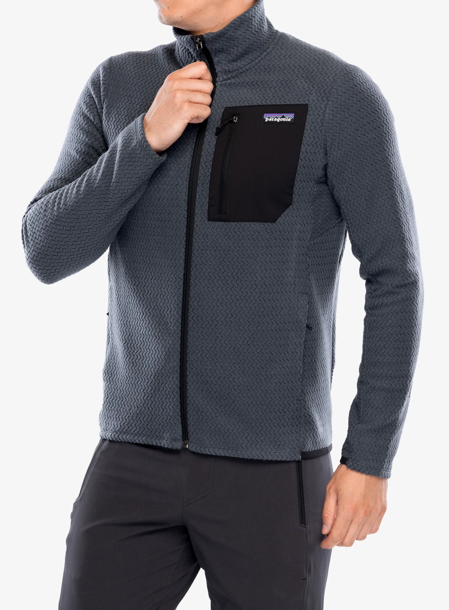 Džemperis Patagonia R1 Air Jacket - smolder blue