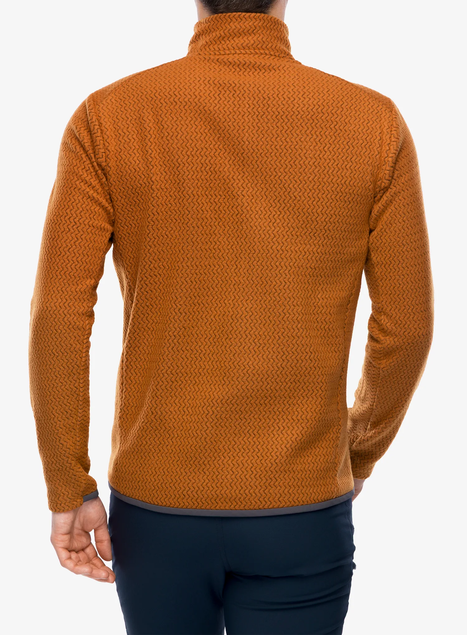 Džemperis Patagonia R1 Air Zip Neck - robin brown