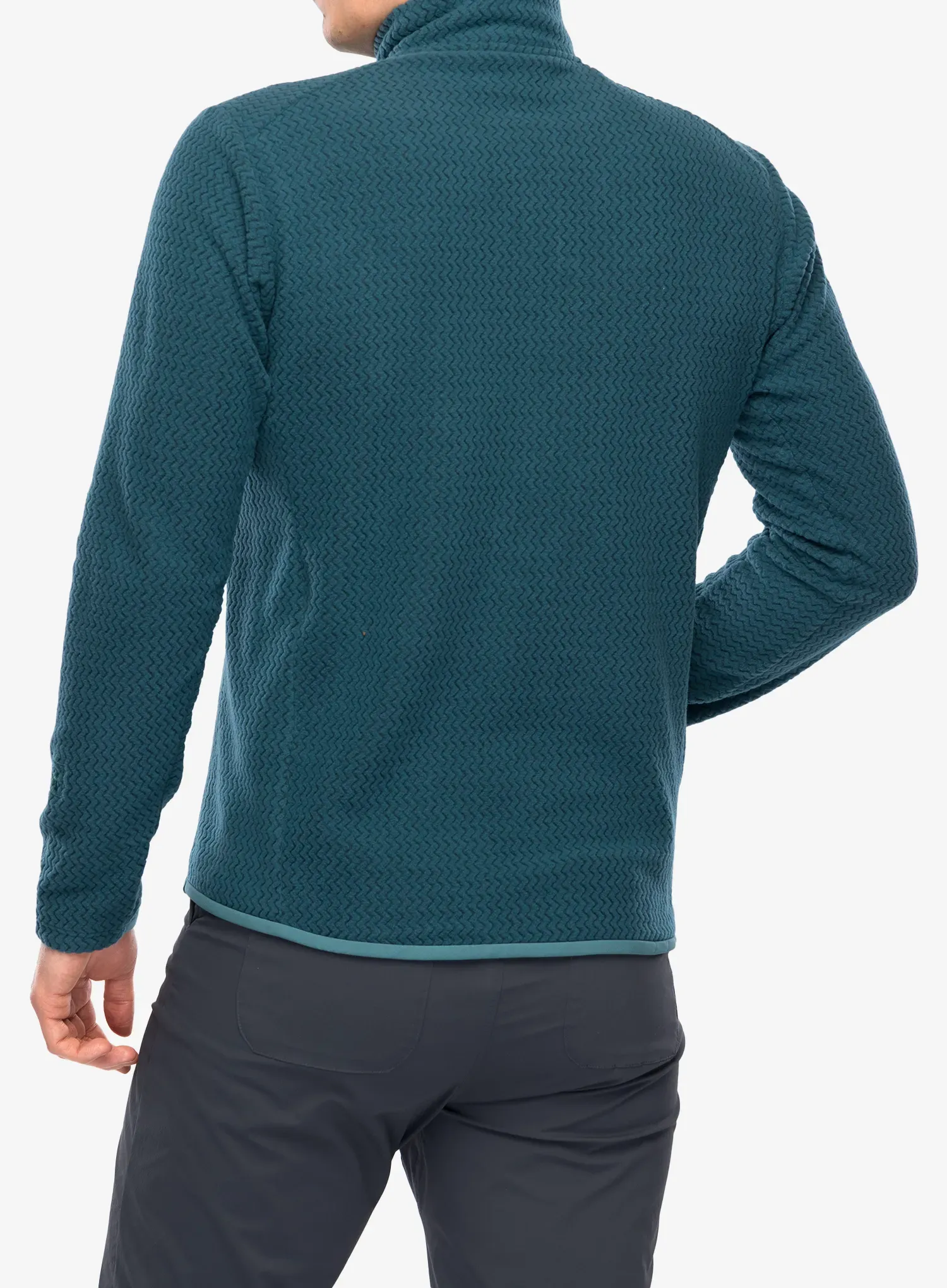 Džemperis Patagonia R1 Air Zip Neck - tidal teal