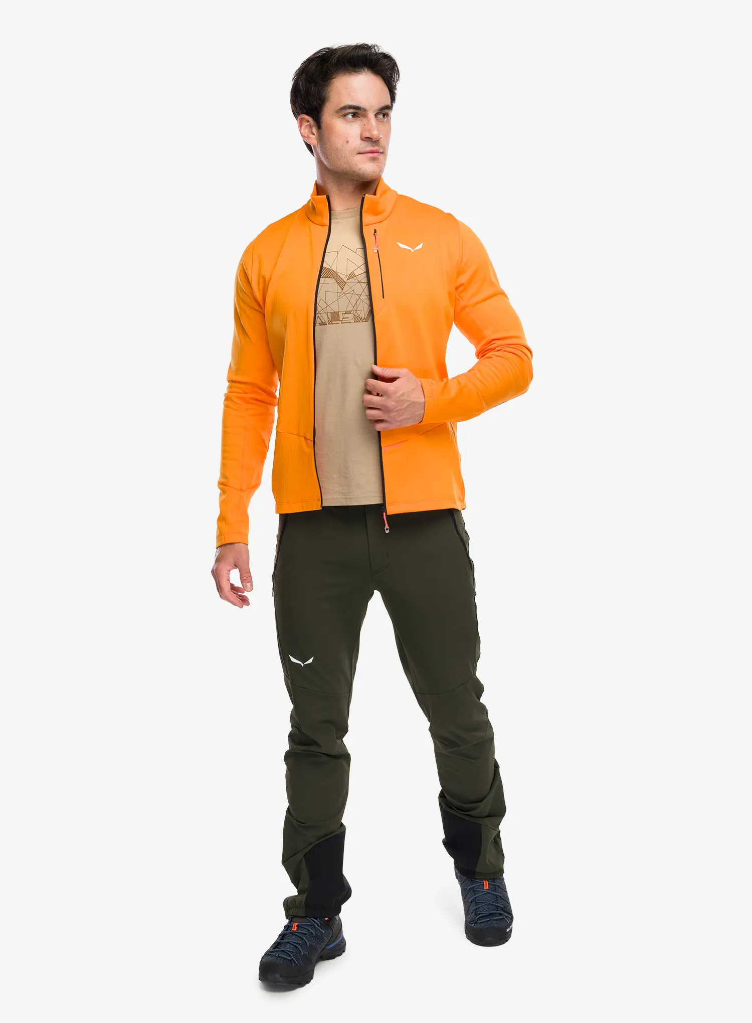 Džemperis Salewa Pedroc PL 3 Jacket - turmeric