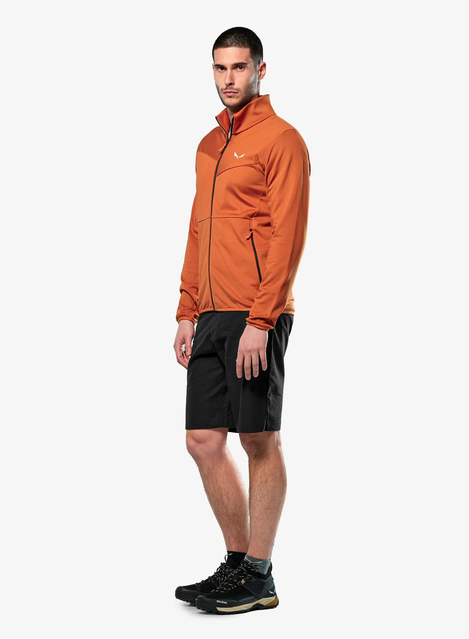 Džemperis Salewa Puez Cammino PL Jacket - bombay brown