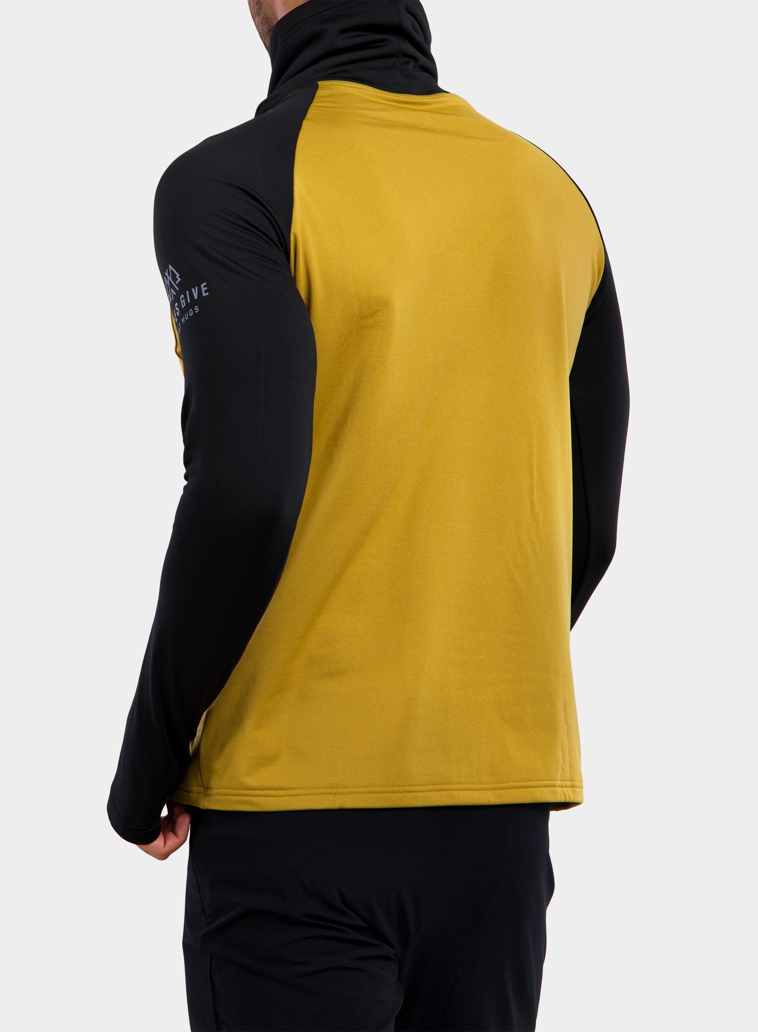 Džemperis Sensor Thermo Sweatshirt - mustard/black
