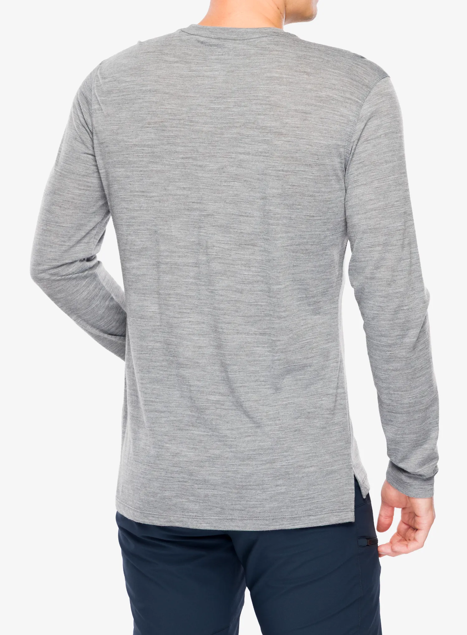 Džemperis Super.natural Super Mountain LS - cashmere grey melange/various