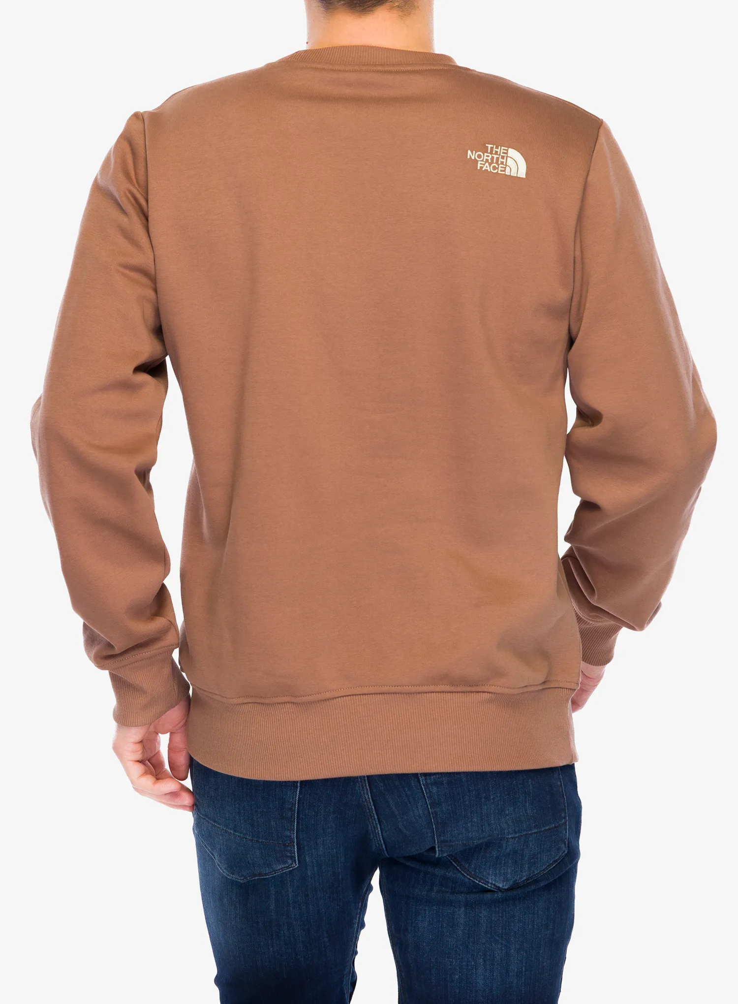 Džemperis The North Face Drew Peak Crew - latte/gravel