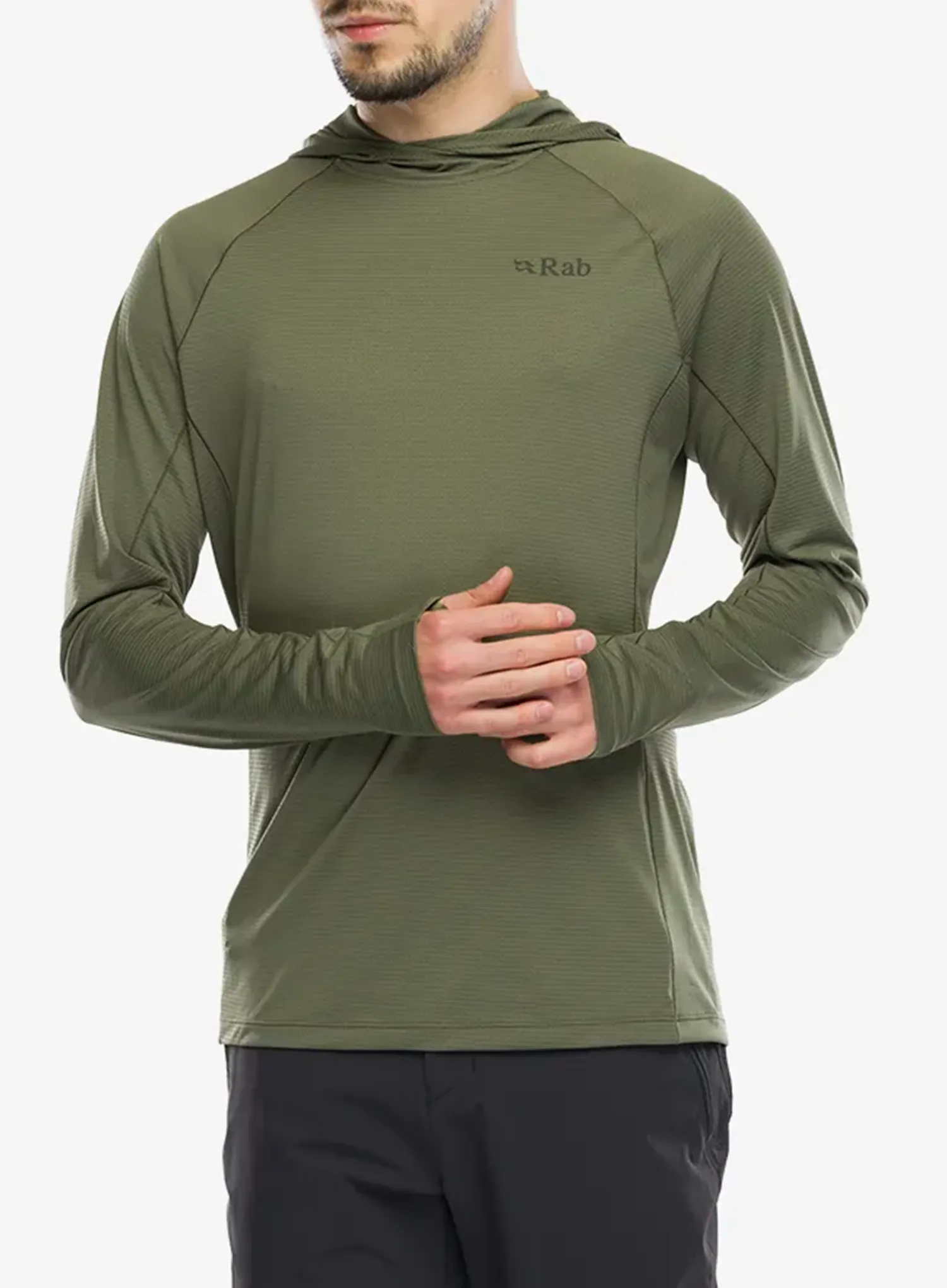 Bėgimo džemperis Rab Sonic Hoody - light khaki