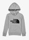 Džemperis berniukams The North Face Drew Peak P/O Hoodie - tnf light grey heather
