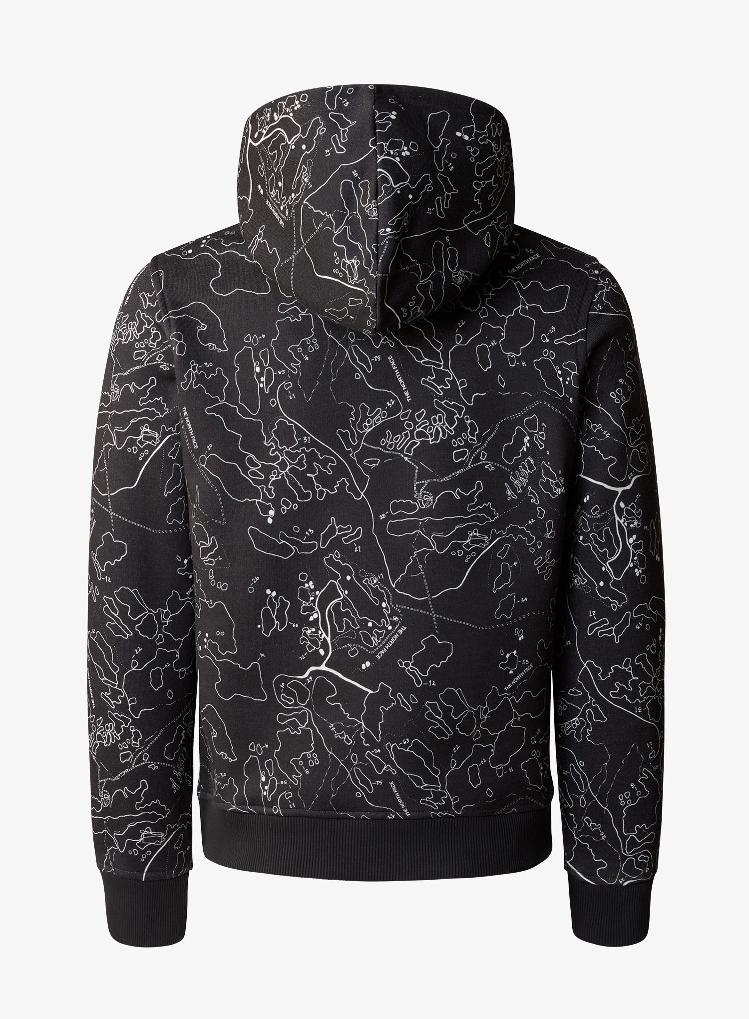 Džemperis berniukams The North Face Drew Peak P/O Hoodie Print - asphalt grey