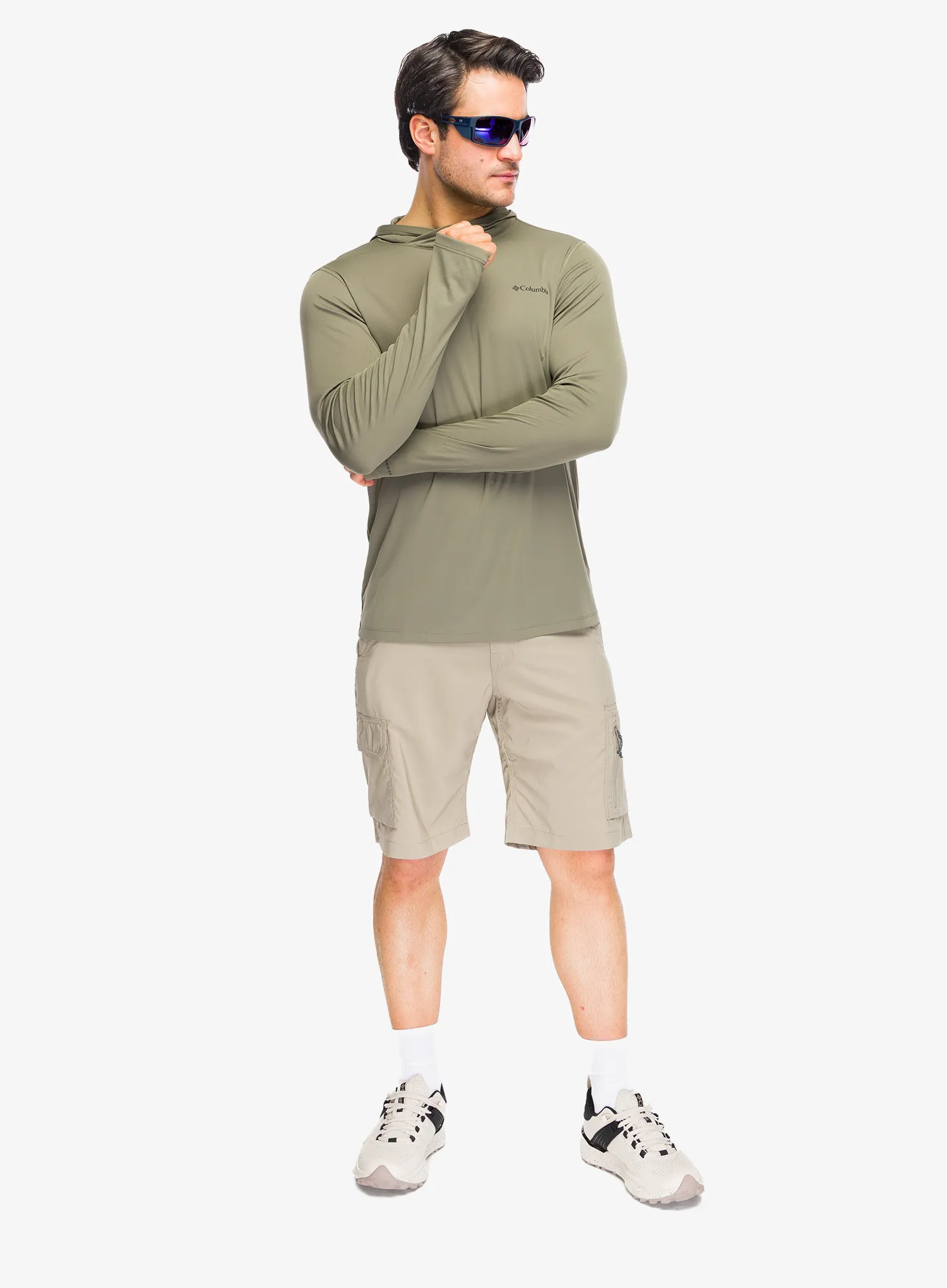 Džemperis Columbia Zero Rules Lite Hoodie - stone green