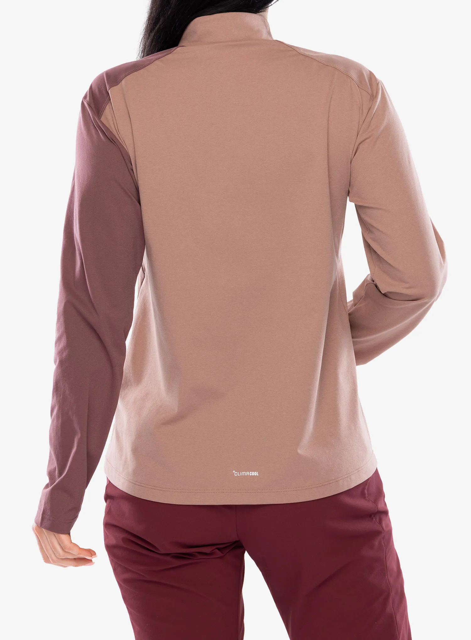 Džemperis moterims adidas TERREX Multi Half Zip Longsleeve - warm clay