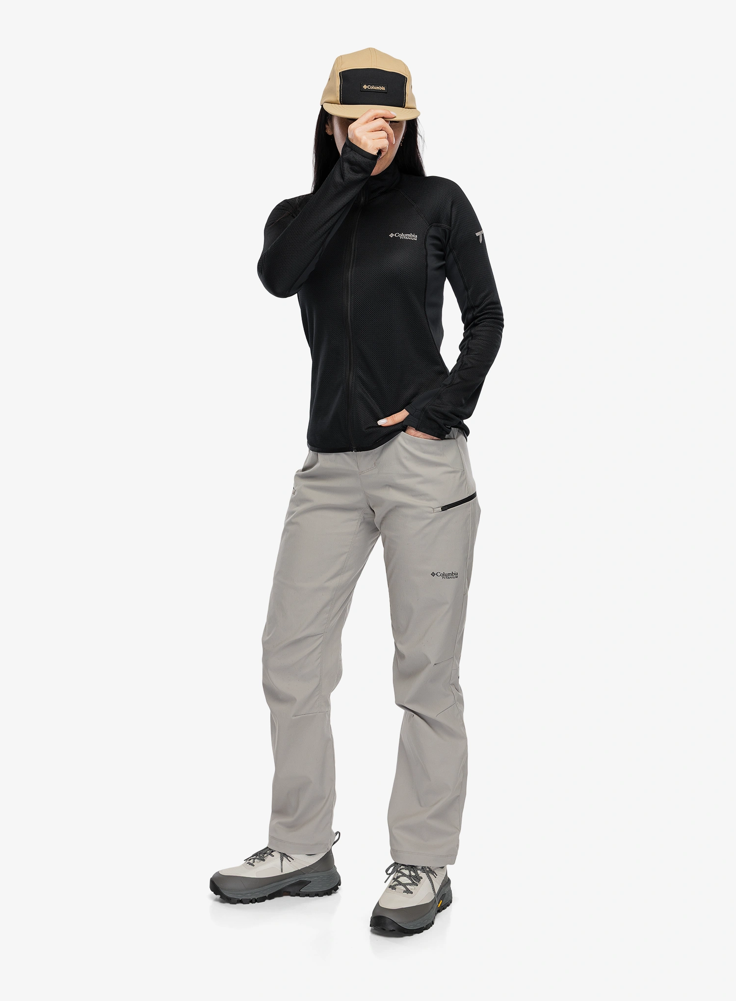 Džemperis moterims Columbia Summit Step Full Zip - black