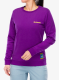 Džemperis moterims La Sportiva Climbing on the Moon Sweatshirt - violet/yellow