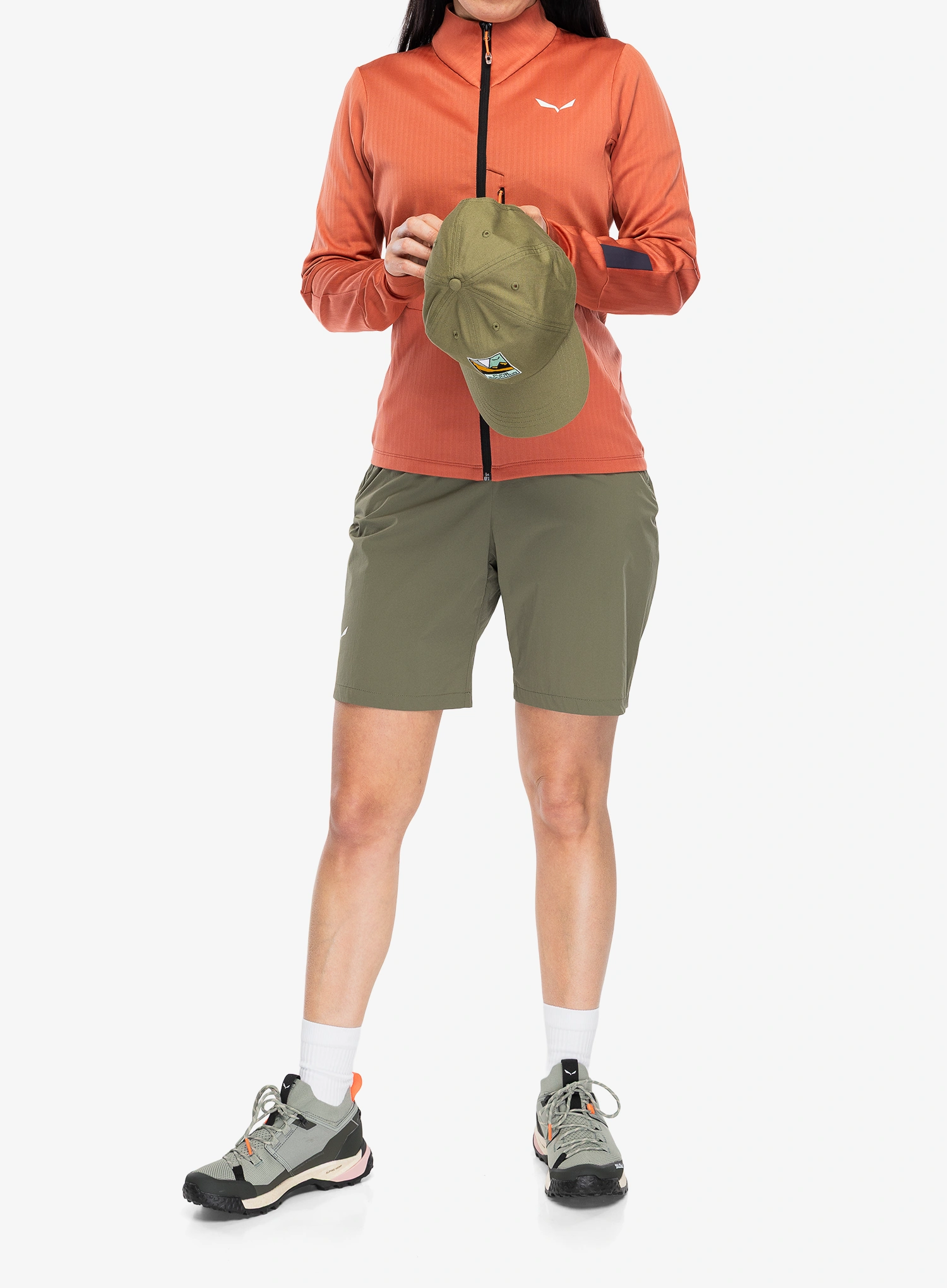 Džemperis moterims Salewa Pedroc PL 3 Jacket - etruscan red