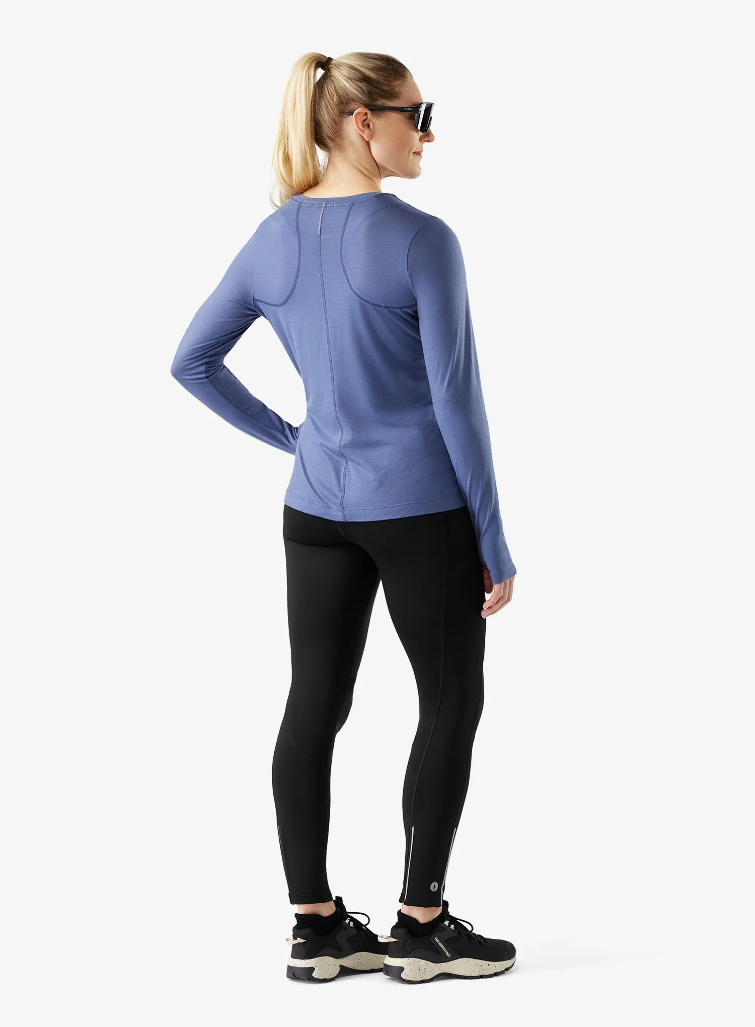 Džemperis moterims Smartwool Active Long Sleeve - nightfall blue