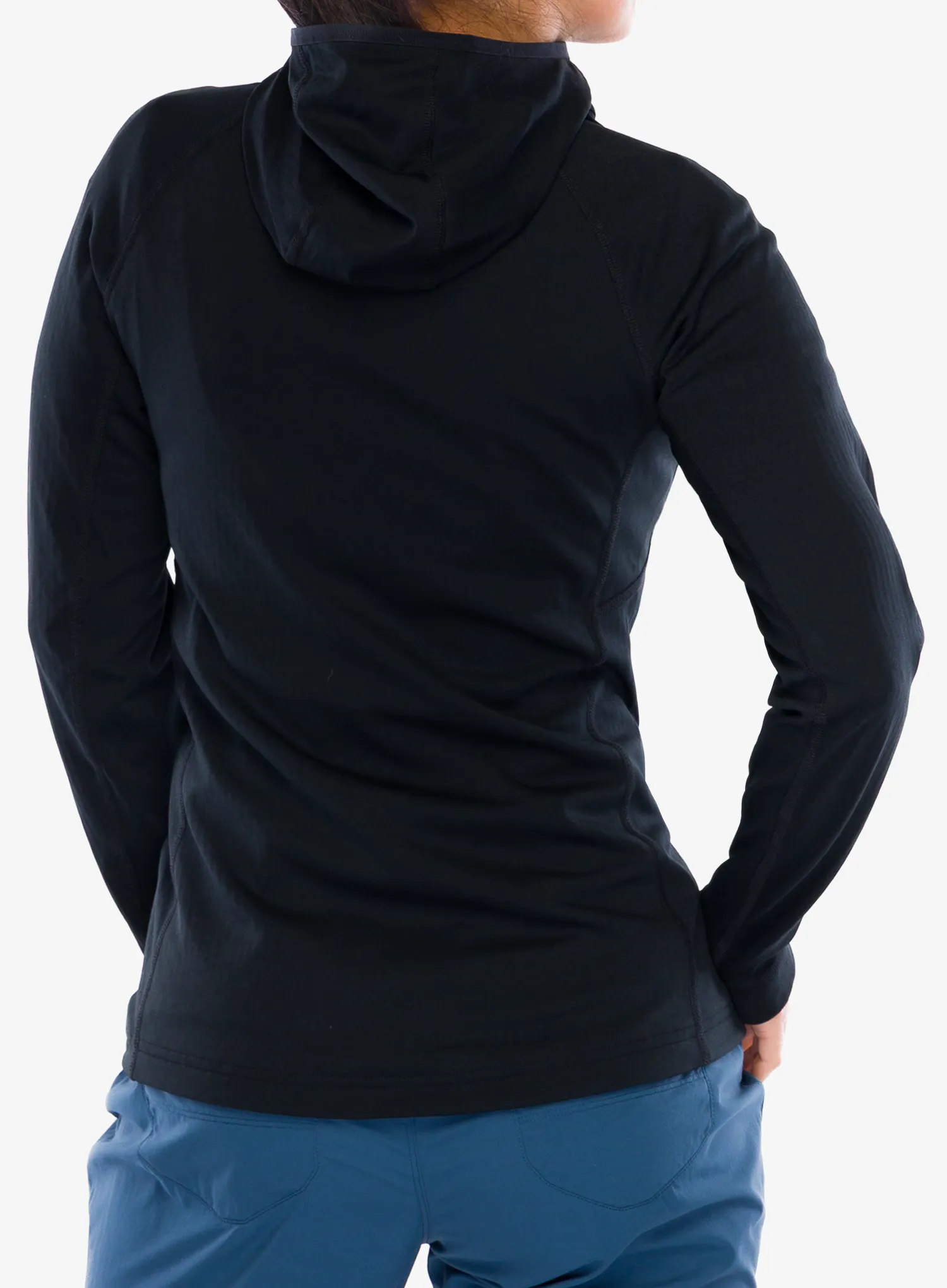 Džemperis moterims Black Diamond Coefficient Fleece Hoody - black