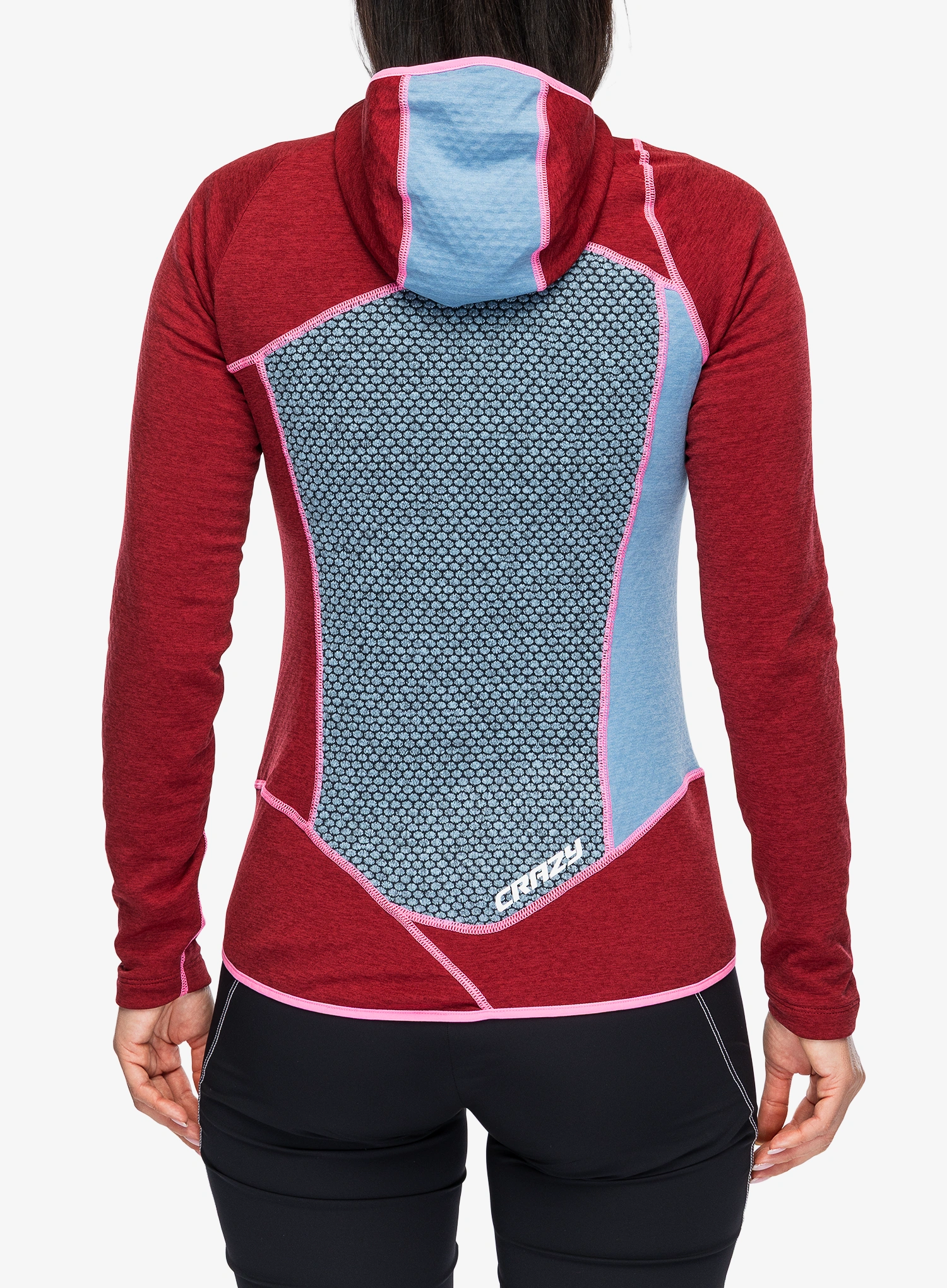 Džemperis moterims Crazy Pull Ionic - blueberry/black