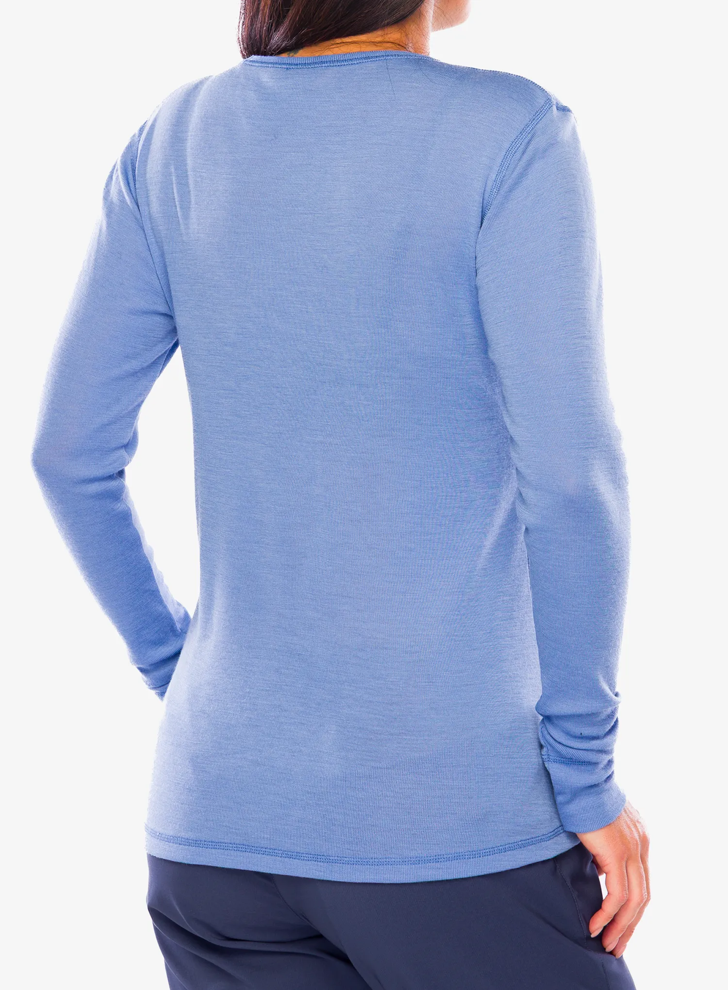 Džemperis moterims Dovre 100% Merino Wool LS - blue