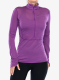 Džemperis moterims Icebreaker Merino 200 Realfleece Descender LS Half Zip - passion