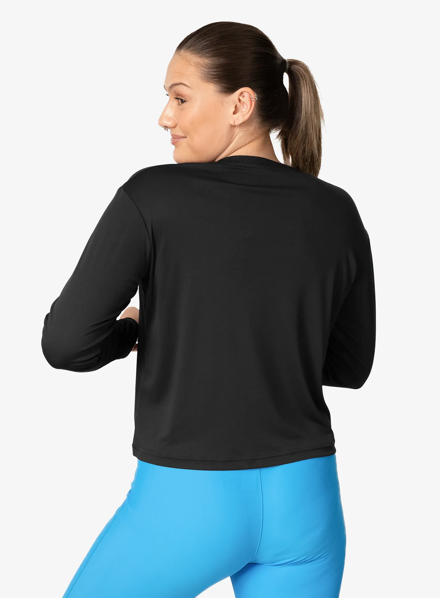 Džemperis moterims Kari Traa Una Long Sleeve - black