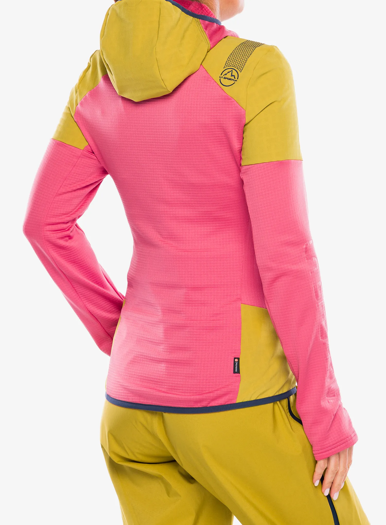 Džemperis moterims La Sportiva Session Tech Hoody - savana/rosebay