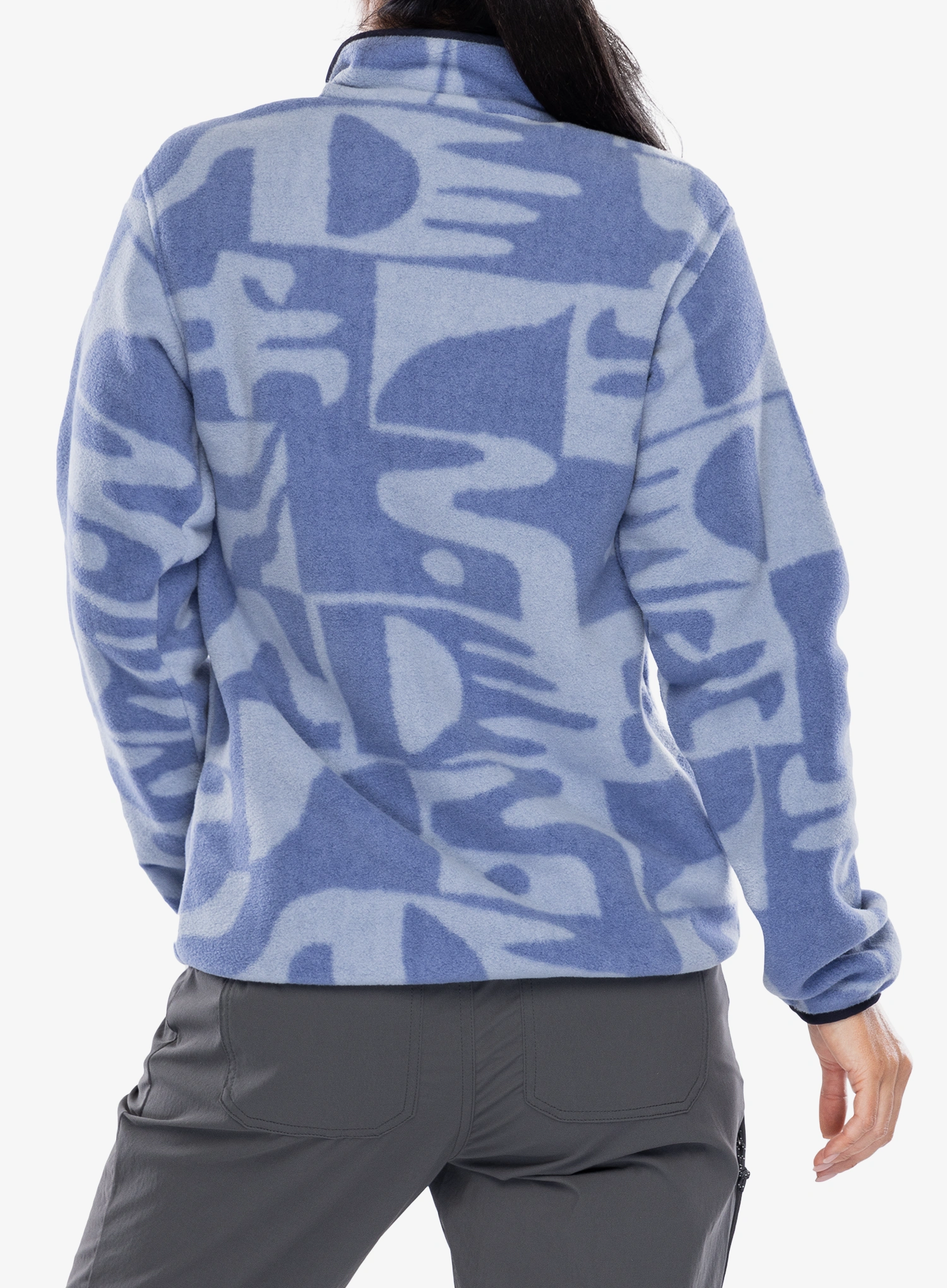 Džemperis moterims Patagonia Lightweight Synch Snap-T Pullover - mother tree/barnacle blue