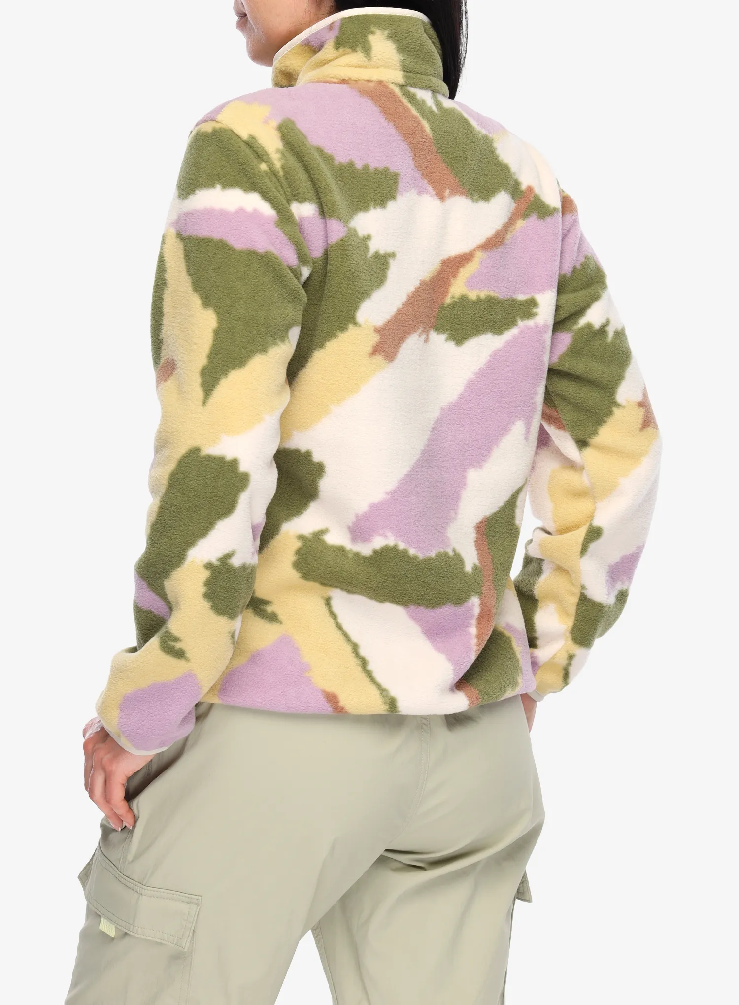 Džemperis moterims Patagonia Lightweight Synch Snap-T Pullover - sunshine/natural