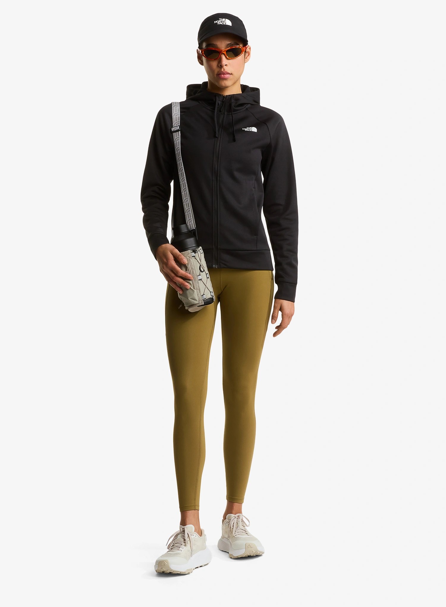 Moteriškas džemperis su užtrauktuku The North Face Reaxion 2.0 Hooded Full Zip Jacket - tnf black heather