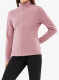 Moteriškas džemperis su užtrauktuku Viking Midlayer Fleece Tesero Polartec - light pink