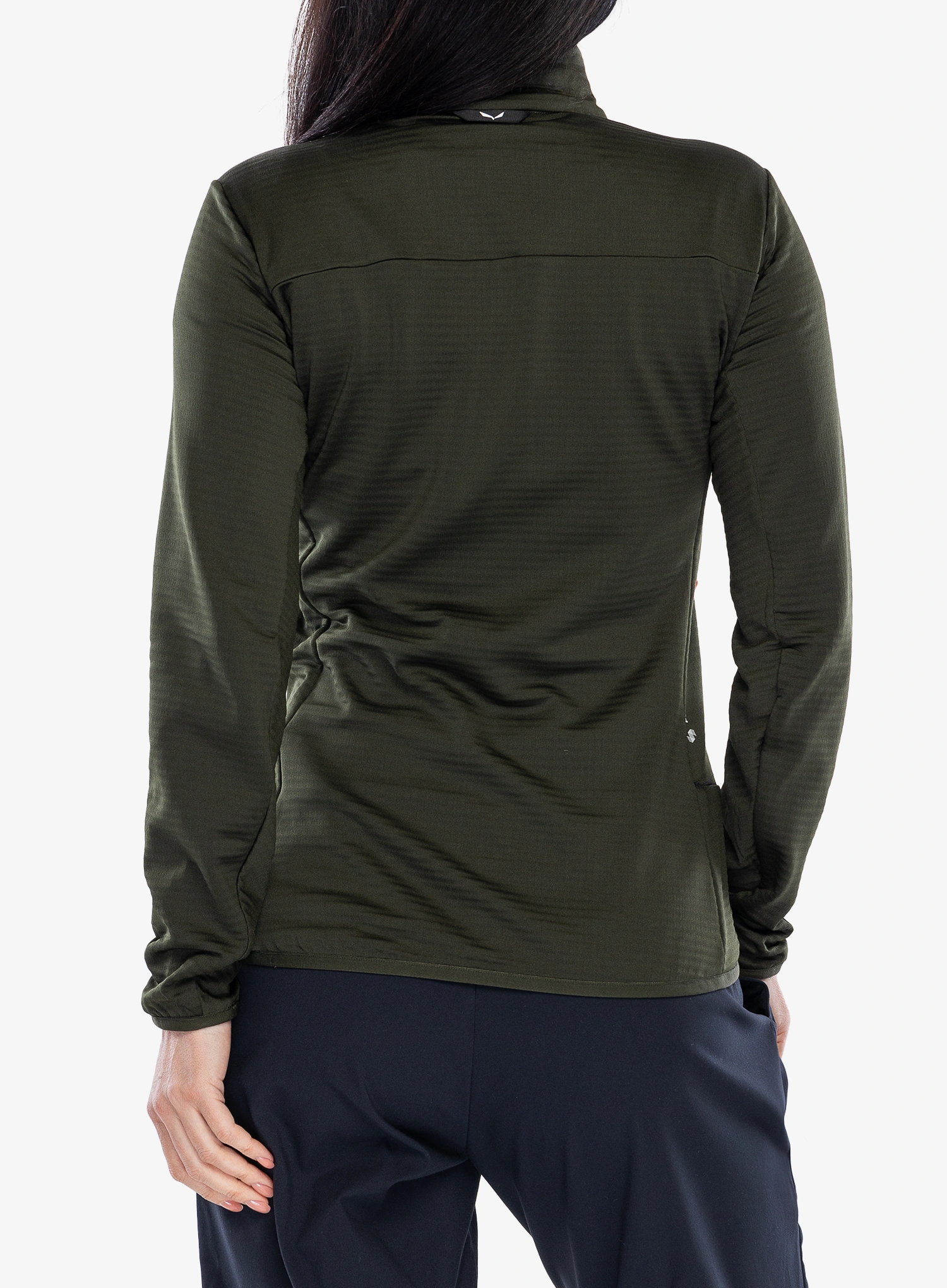 Džemperis moterims Salewa Puez Altavia PL Jacket - dark olive