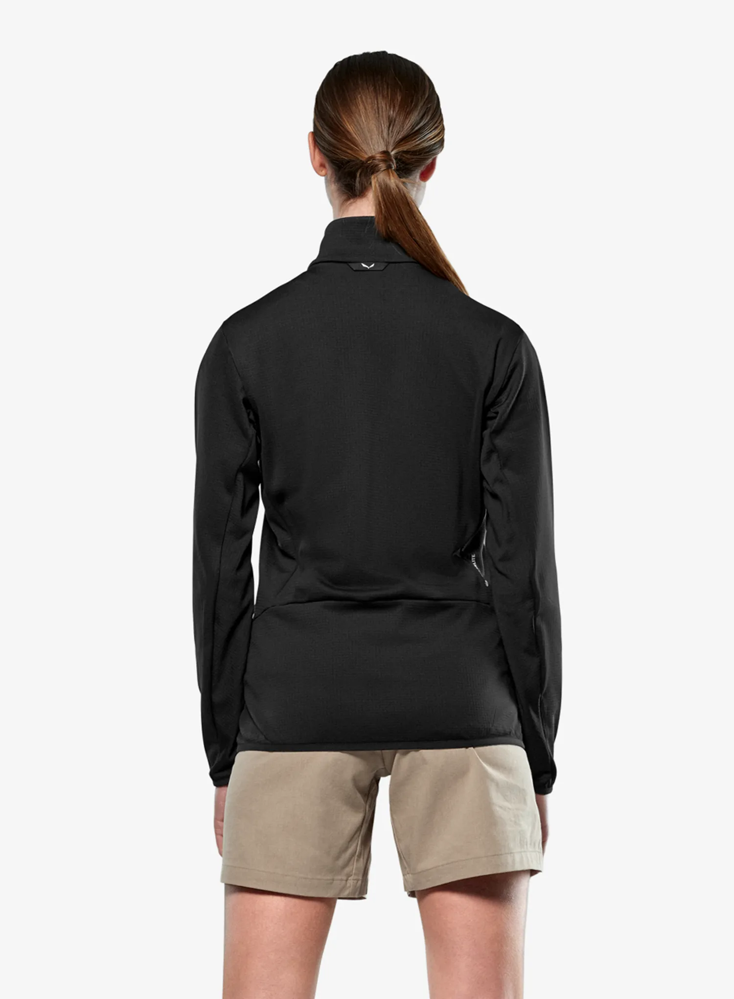 Džemperis moterims Salewa Puez Cammino PL Jacket - black out