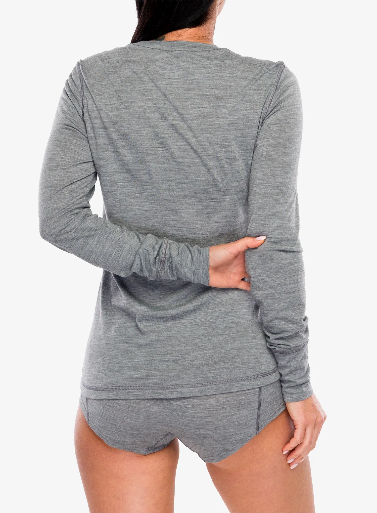 Džemperis moterims Super.natural Tundra175 Ls - cashmere grey melange