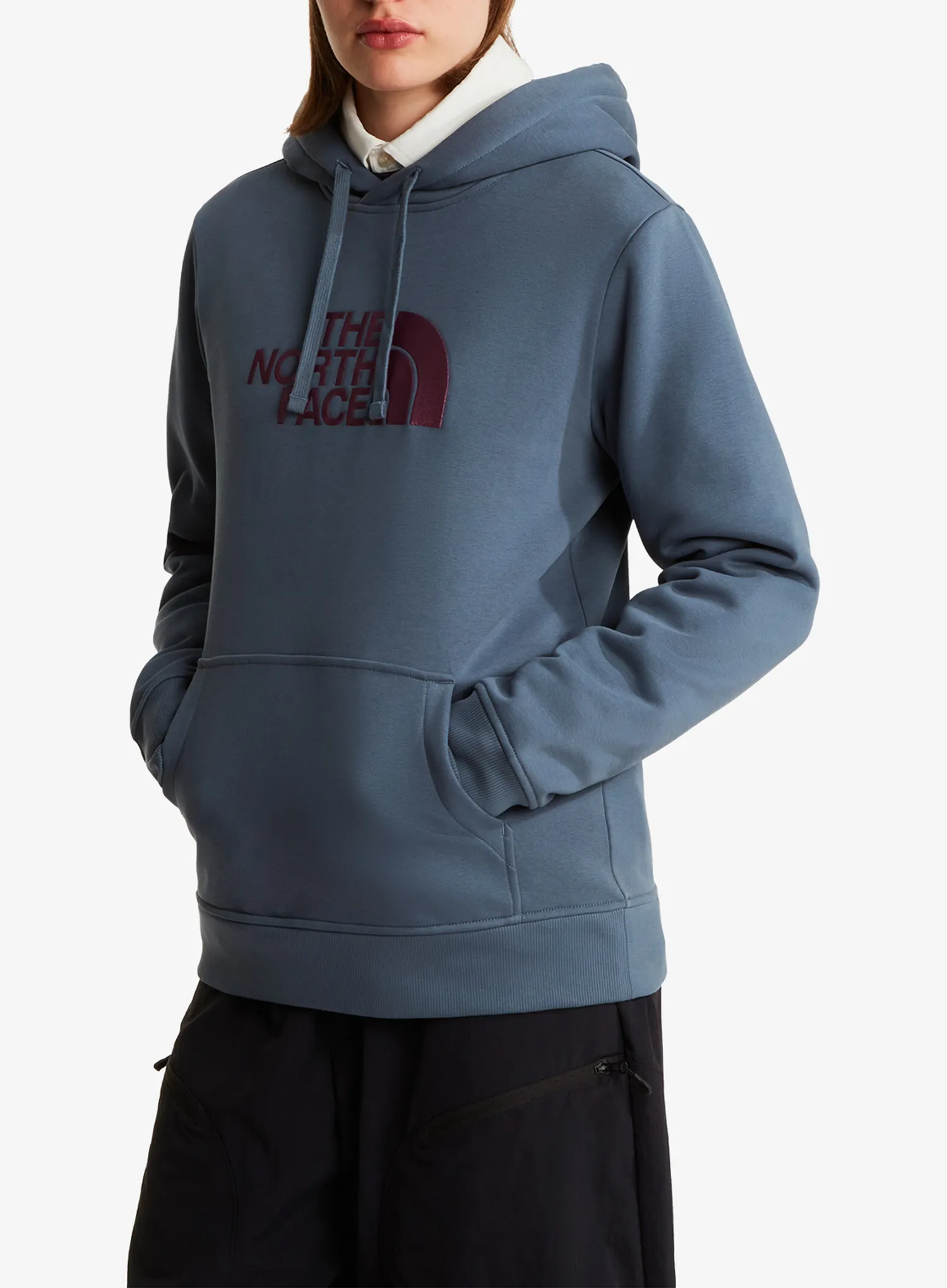 qweTheNorthFaceDrewPeakPulloverHoodiegranitegreypurple198266062686a.webp