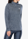 Džemperis moterims Under Armour UA Tech Twist 1/2 Zip - downpour gray/white
