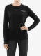 Džemperis moterims Viking Longsleeve Andali - black/light grey