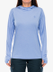 Moteriškas džemperis su gobtuvu Fjallraven Abisko Sun-hoodie - ultramarine