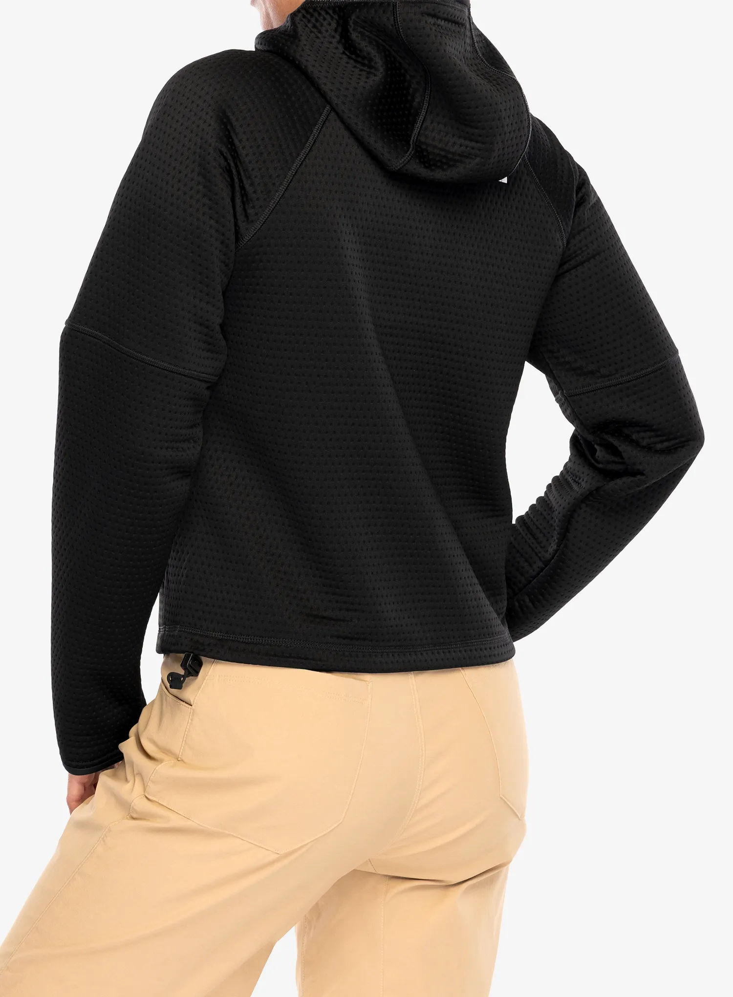 Moteriškas džemperis su gobtuvu The North Face Dotknit Thermal FZ Hoodie - tnf black
