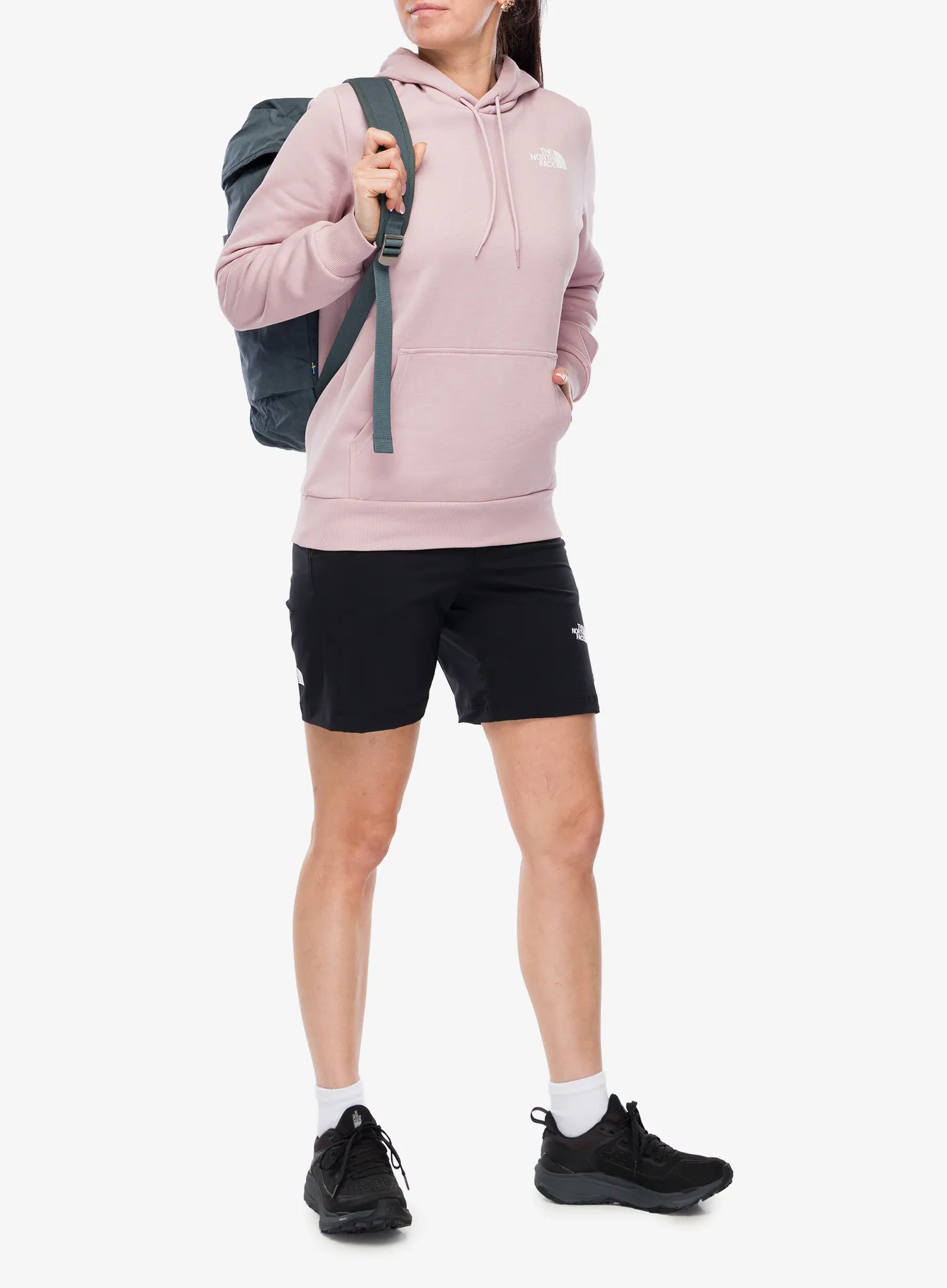 Moteriškas džemperis su gobtuvu The North Face Simple Dome Hoodie - metal pink